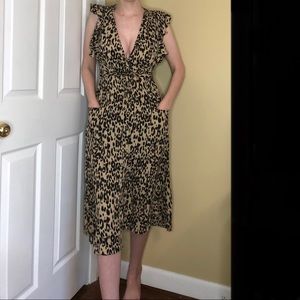 Leopard print dress